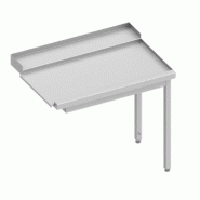 Table de déchargement (d) 1-bac sans étagère basse pour lave-vaisse... - P954807100