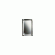 Bac GN en inox, GN 1/9 h 100 mm 176x108x100 mm - VIRTUS - 0615402205542