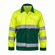 Blouson de travail Jaune FLUO Taille XXL 5 poches haute visibilité VITO - XXL jaune 5604612651275 Blouson de travail Jaune FLUO Taille XXL 5 poches haute visibilité VITO - XXL jaune 5604612651275