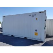 Container frigorifique reefer 20 pieds high cube pour l'expédition des marchandises de tout type