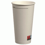 Gobelet gradué boissons chaudes carton blanc 50cl - par 1000