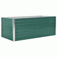 Helloshop26 - Jardinière 160 x 80 x 45 cm acier galvanisé vert 02_0000795 - 3000071281534 Helloshop26 - Jardinière 160 x 80 x 45 cm acier galvanisé vert 02_0000795 - 3000071281534