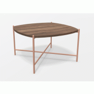 Table basse "NIDARA" - Carré cintrée Table basse "NIDARA" - Carré cintrée