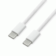 VALUE Câble USB 2.0, C–C, M/M, 60W, blanc, 3 m_0