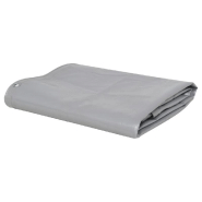 Vidaxl bâche 650 g / m² 5 x 6 m gris 144892 Vidaxl bâche 650 g / m² 5 x 6 m gris 144892