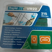 1 100 agrafes pour agrafeuse AALIG122 - filet brise-vue et brise-vent - VR22