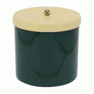 Boîte en métal Double Funky Retro vert et jaune Pt' - 8714302772948