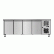 Desserte réfrigérée GN 1/1 positive sans dosseret Prof.700 4 portes 420L SOFRACOLD Sofraca