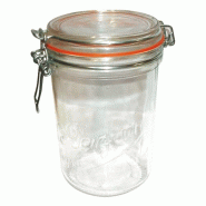 LE PARFAIT Lot de 6 terrines 1 kg / diam 100 mm - Le Parfait Super - 035-32228