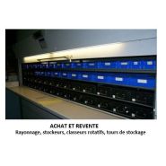 Stockeur rotatif occasion bacs mixte panachage bacs et tiroirs de 100 à 500 kg