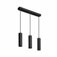 Suspension d?corative tresos ? ?quiper max 3x20 w led gu10 noir