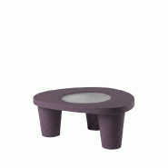 Table basse LOW LITA de SLIDE - violet iris