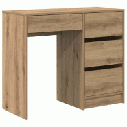 VidaXL Bureau Chêne artisanal 90 x 37,5 x 75 cm Bois d'ingénierie Modèle Horizon Prime - 869497