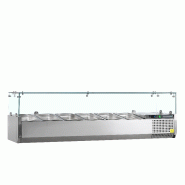 Vitrine réfrigérée GN1/3 VK38-150 Inox L1500mm 33597 TEFCOLD
