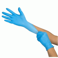 Gant taille L - Nitrile non poudré - Bleu - x300 - FILFA FRANCE - bleu 3378920010681