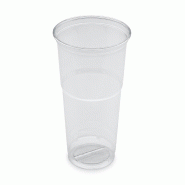 Gobelet Smoothie  40cl NOVACUP VALUE PACK Shaker Snacking Recyclé Transparent Boisson Froide Milkshake   - Lot de 4000 unités - transparent Matéria