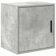 Helloshop26 - Armoire murale de garage rangement outils 40 x 30 x 41 cm design moderne en bois d'ingénierie gris béton 02_0051423 - gris Bois massif