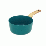 Menastyl - Casserole Colorama 18cm En Aluminium Recycle Bleu Canard Induction - 3256391048108