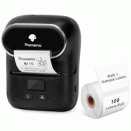 Mini Imprimante Bluetooth Portable Sans Encre Pour Étiquettes Rapides Et Faciles Noir YONIS - noir 3615616969060 Mini Imprimante Bluetooth Portable Sans Encre Pour Étiquettes Rapides Et Faciles Noir YONIS - noir 3615616969060