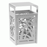 ROSSIGNOL corbeille en inox 316 110l cybel extreme - gris inox 51025