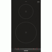 SIEMENS Domino Induction 30cm 2 Feux 3700w Noir eh375fbb1e - noir céramique 4242003691731