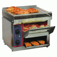 Toaster professionnel à convoyeur à quartz 300 à 540 toasts/heure - PTR1Q_0