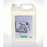 1201205001 - désinfection du linge sterilinge sa - 4x5l - aniosdésinfection du linge contaminé, avant lavage, en trempage, en cuve statique ou machine rotative.