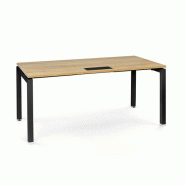 Bureau individuel Romy avec structure acier et livraison rapide