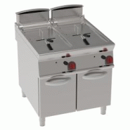 Friteuse à gaz 20+20 litres sur support - 800x900x900 mm - 32 Kw - 39981313 Eurast - inox 39981313 Friteuse à gaz 20+20 litres sur support - 800x900x900 mm - 32 Kw - 39981313 Eurast - inox 39981313
