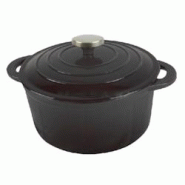 GarcÃa de Pou Garcia de Pou 6 Unités - Cocotte Ronde Avec Couvercle 1,8 L Ø 18 Cm Noir Fer - noir multi-matériau 198.71 GarcÃa de Pou Garcia de Pou 6 Unités - Cocotte Ronde Avec Couvercle 1,8 L Ø 18 Cm Noir Fer - noir multi-matériau 198.71