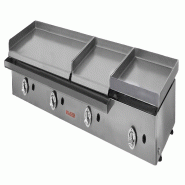 Gril à gaz 80+40 laminé+40 francfort Maiser - PG84FRK4