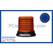 Gyrophare à led optoguard silo orange embase 3 points classe 2 ledson 5151771