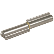 Charnière 100 mm Profil de chute en acier goupille soudable et amovible Charnière 100 mm Profil de chute en acier goupille soudable et amovible