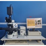 Olympus bx61 motorized microscope   u-hstr2 controller   camera   priorscanii