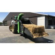 Pailleuse agricole portée pour tracteur - vdw - 1 300 kg / 1 360 kg