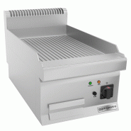 Plaque de cuisson électrique - 4,5 kW - Rainurée  - Mario 600 | GGM -EBGK46-E