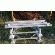 Rack-mobile double galva - référence : daregalem2_1