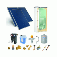 Astrea Pack A - CESI : 3 capteurs solaires fixation toiture inclinée + ballon préparateur ECS 500L blanc - Thermador - PSOLECSE35_0