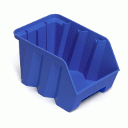 Bac DUETTO 9,4 litres plastique bleu