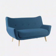 Canapé 2 places So Luze - Tissu Winston, Fumée (011 33 003)_0