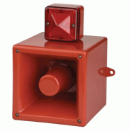 Combiné vocal/sonore - 126dB flash 5J IP66 4 messages 30 secondes - APELOL202302_0