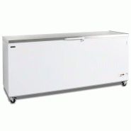 Congélateur de crème glacée coffre dessus inox 675 litres - PCF700S SL