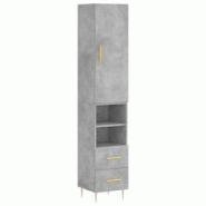 Helloshop26 - Buffet bahut commode armoire meuble de rangement organisateur cuisine salle de séjour salon haut 34,5 x 34 x 180 cm 02_0034369 - 300021 Helloshop26 - Buffet bahut commode armoire meuble de rangement organisateur cuisine salle de séjour salon haut 34,5 x 34 x 180 cm 02_0034369 - 300021