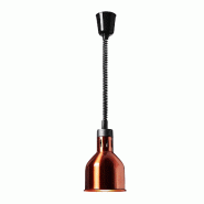 Lampe chauffante cuisine restauration chauffe-plat assiette (matériau : acier, culot : E27 (max. 250 watts), aspect : laiton, tension : 230 v) 14_000 Lampe chauffante cuisine restauration chauffe-plat assiette (matériau : acier, culot : E27 (max. 250 watts), aspect : laiton, tension : 230 v) 14_000