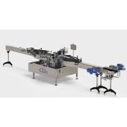 Ninon By Pass - Étiqueteuse alimentaire automatique pour produits cylindriques - Cadence 120 produits/min