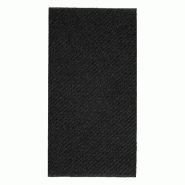 Serviette Airlaid noir 1/8 50x50cm - par 400