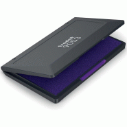 TRODAT Tampon encreur 9053, pour caoutchouc et tampons polymères, 16 x 9 cm, encre violette - 0092399563648
