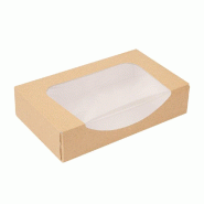 Boîte kraft The Pack carton ondulé nano micro 20x12x4,5cm - par 50