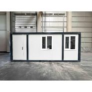 Bureau Container Modèle SUN-5 - Solution modulaire haut de gamme avec excellente isolation et qualité industrielle durable