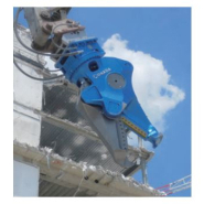 Cisaille pour la démolition des structures de béton et d'acier TS-S - OKADA